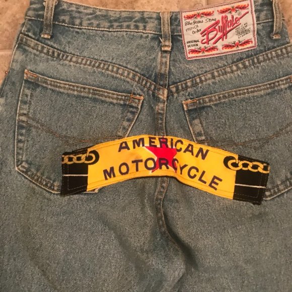 VINTAGE BUFFALO JEANS CIRCA 1980s - Picture 4 of 5